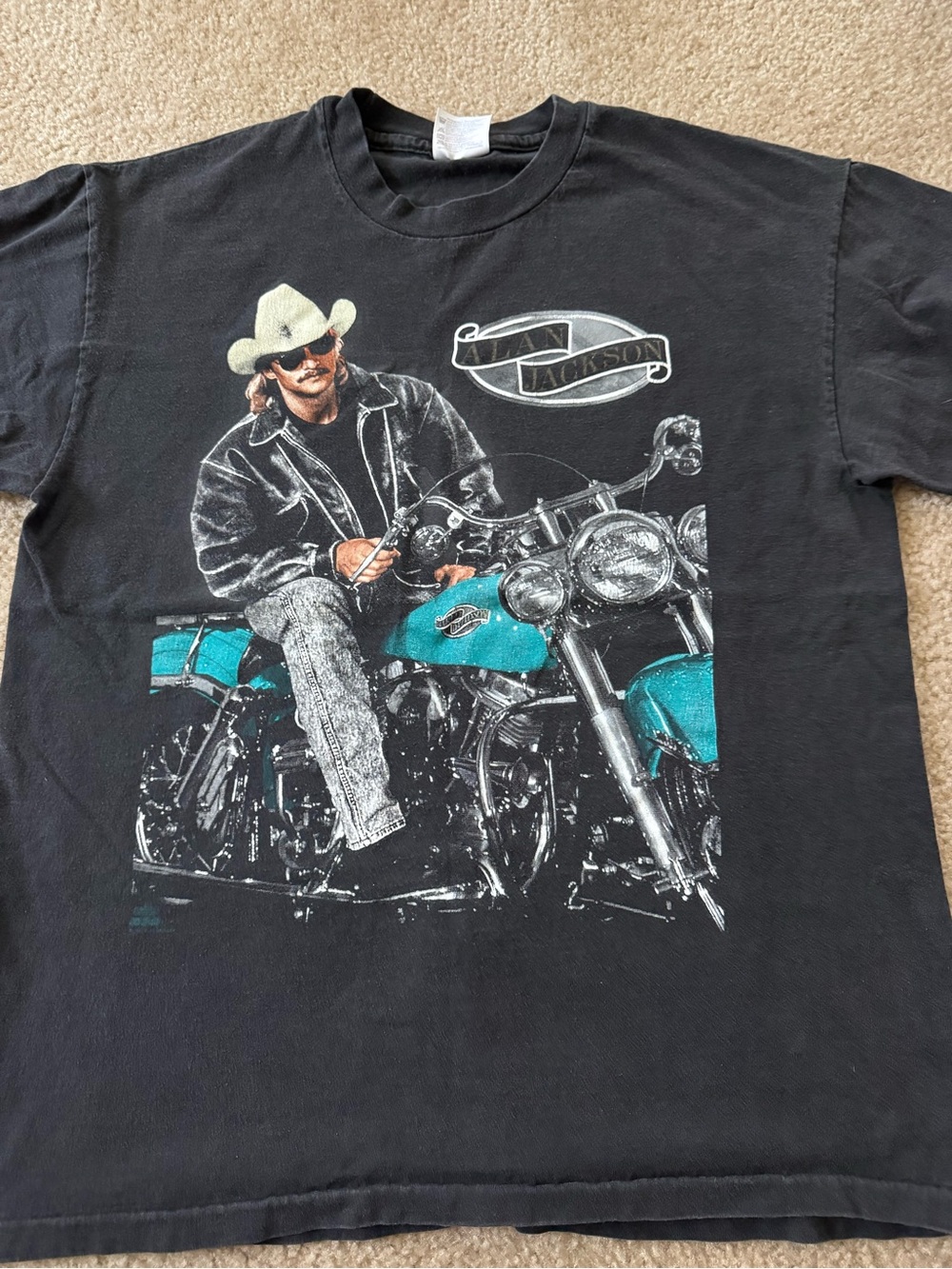 Vintage 1992 Alan Jackson Tour Tee